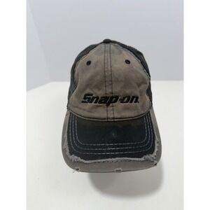 Snap-On Vintage Steel Series Black Hat Official Licensed Baseball Cap